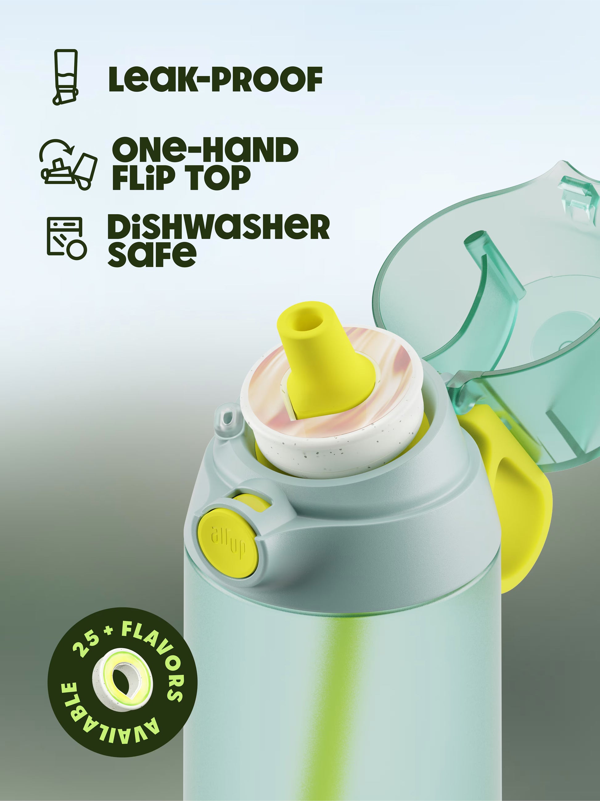 Air Up Tumbler - Green / Bright Yellow 600ML