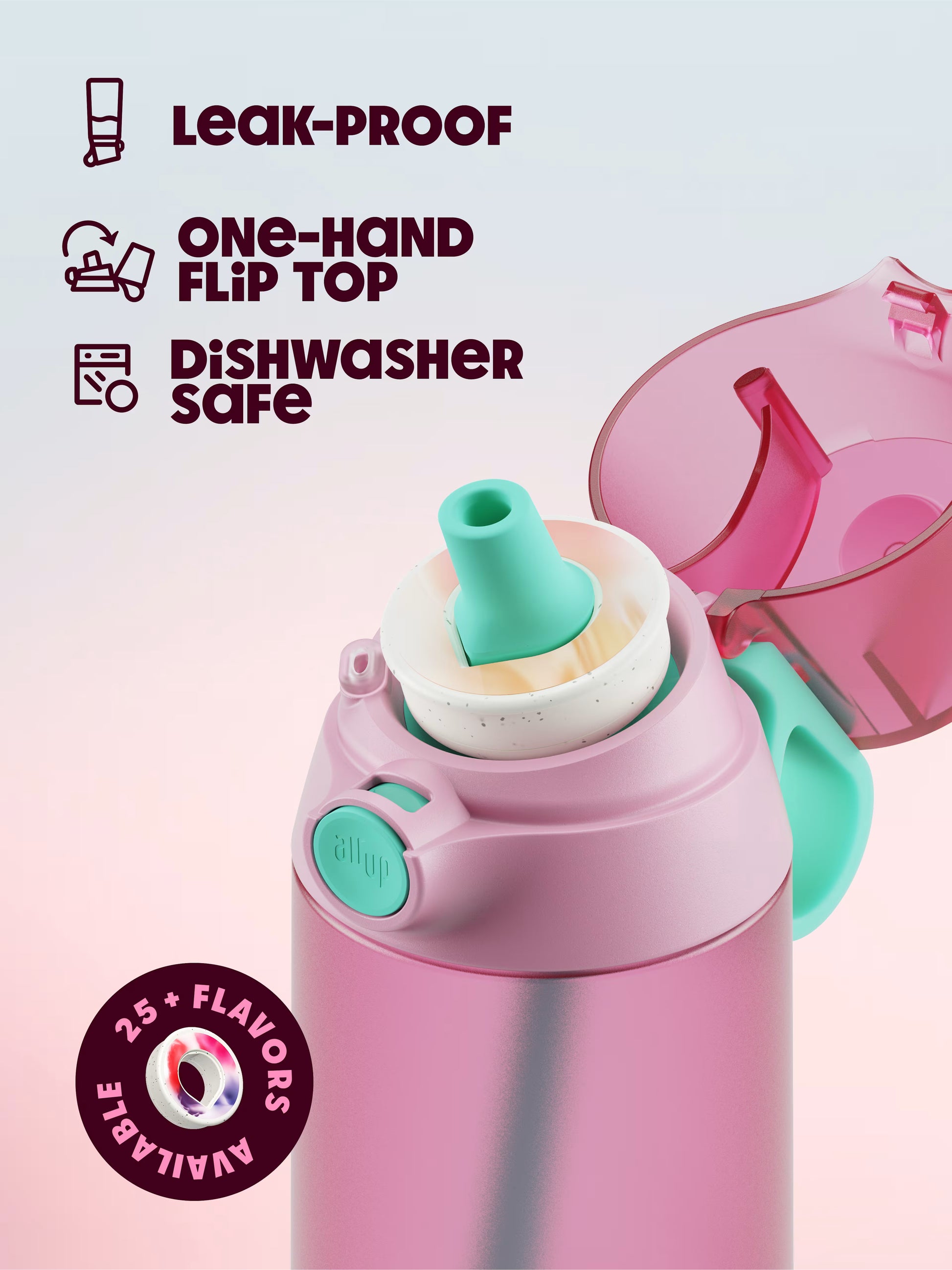 Air Up Tumbler - Soft Pink / Turquoise 600ML