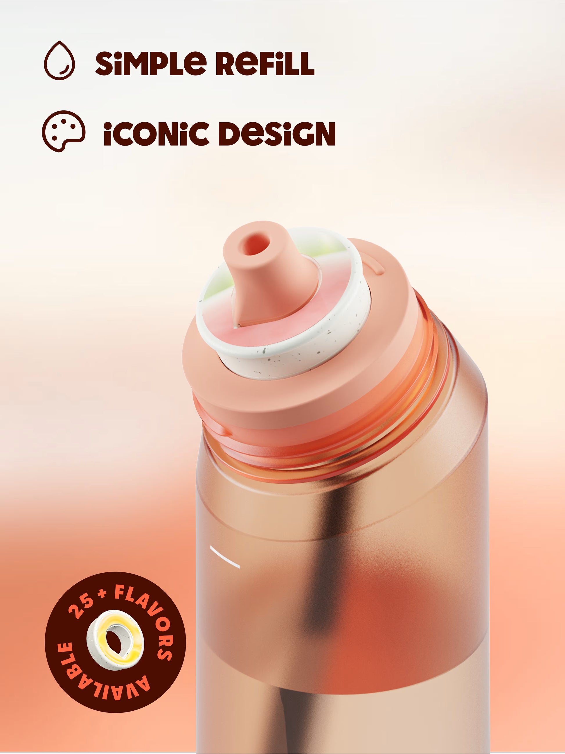 Air Up Tumbler - Electric Orange 650ML