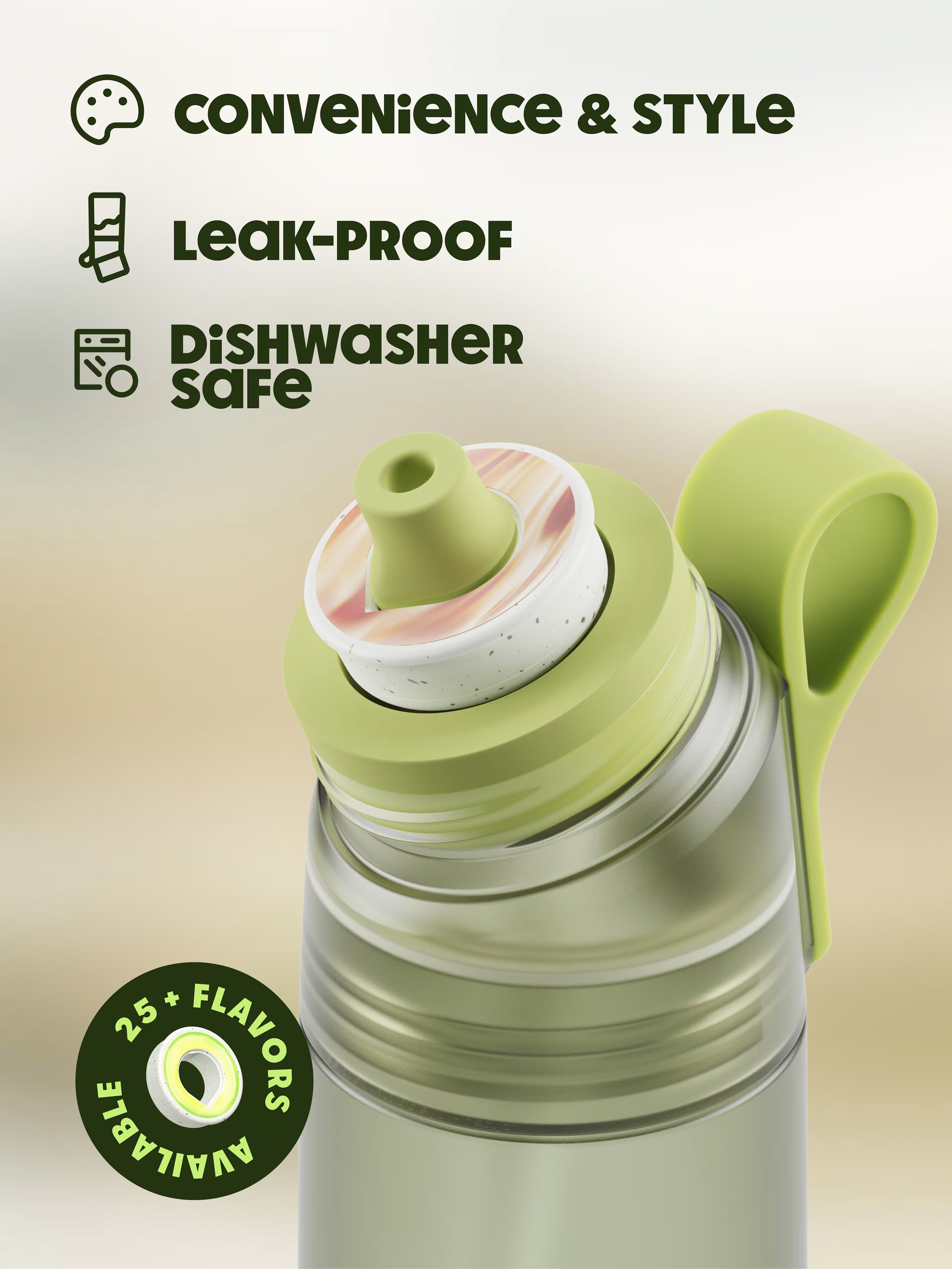 Air Up Tumbler - Green Sage 1000ML