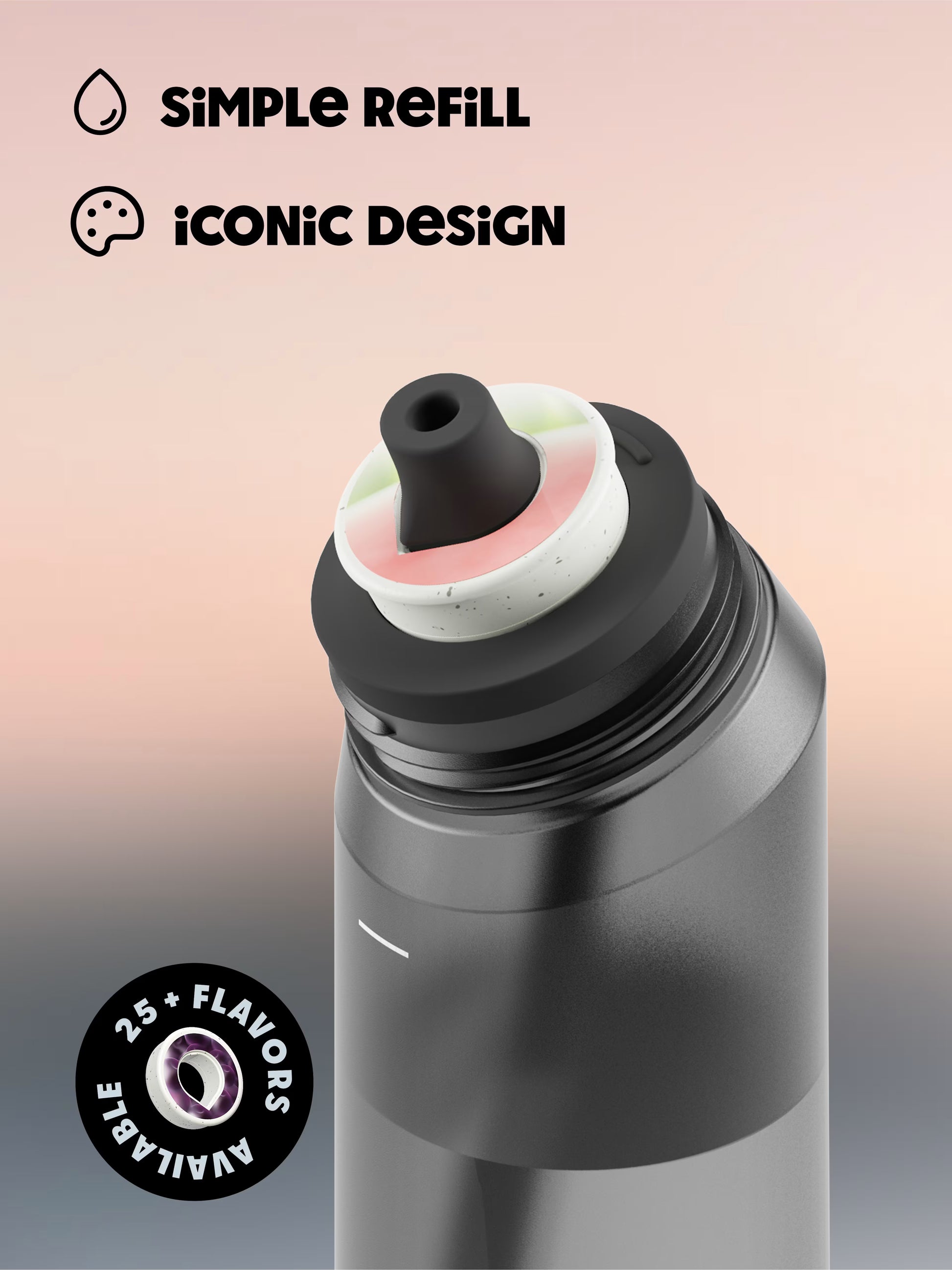 Air Up Tumbler - Charcoal Grey 650ML